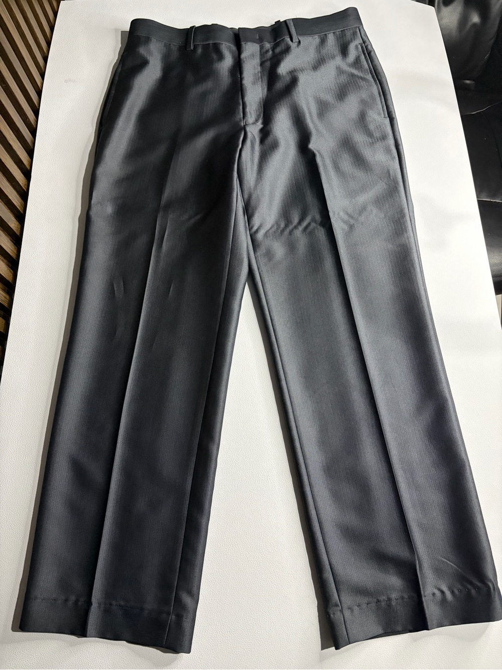 Inc International Concepts Men’s Dark Grey Dress Pants Regular Fit